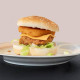 Tower Burger (Hash Brown and Chicken Fillet)